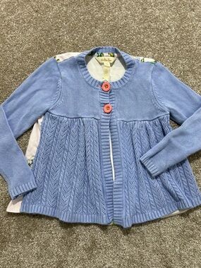 Matilda Jane 4 Light Blue Knit cardigan